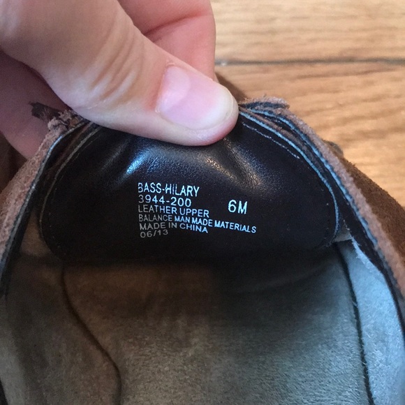 G.H. Bass & Co. Oxford Suede Shoes - Picture 4 of 4